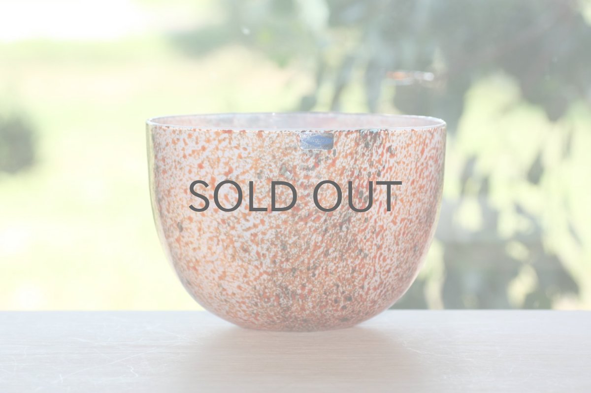 画像8: 北欧アートガラス/ビンテージガラス/Oiva Toikka/オイバ・トイッカ/Nuutajarvi/ヌータヤルヴィ/1987年/アートオブジェクト/Tunturissa bowl823/ツンツリッサ　ボウル (8)