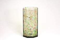 画像1: 北欧アートガラス/ビンテージガラス/Oiva Toikka/オイバ・トイッカ/Nuutajarvi/ヌータヤルヴィ/1977年/アートオブジェクト/TAHITI vase 813/タヒチベース (1)