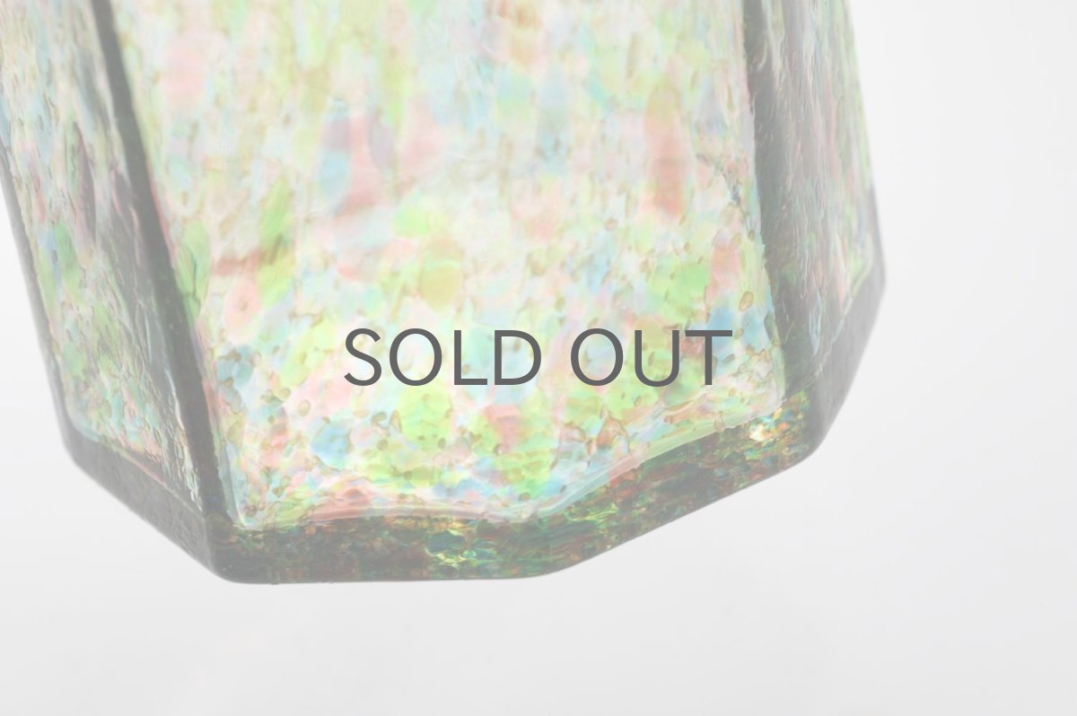 画像5: 北欧アートガラス/ビンテージガラス/Oiva Toikka/オイバ・トイッカ/Nuutajarvi/ヌータヤルヴィ/1977年/アートオブジェクト/TAHITI vase 813/タヒチベース (5)