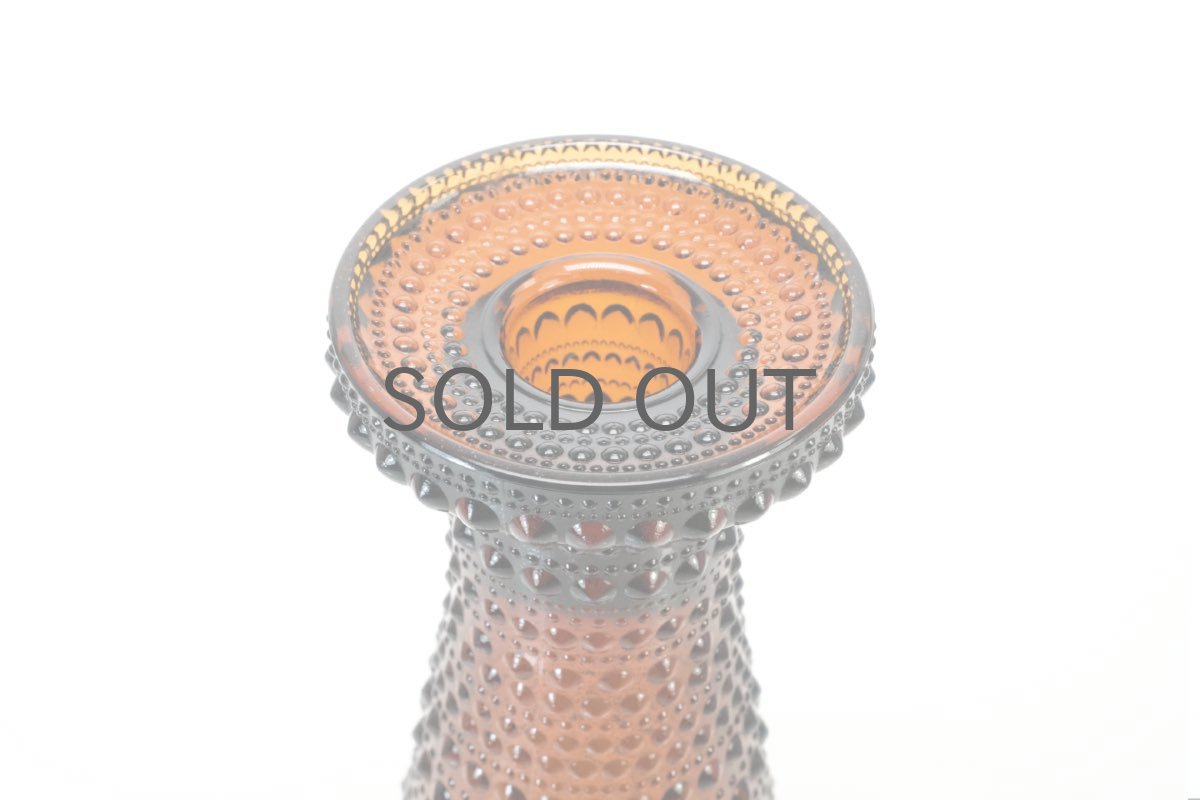 画像2: NUUTAJARVI/ヌータヤルヴィ/Kastehelmi/カステヘルミ /フラワーベース＆キャンドルホルダー/ブラウン (2)