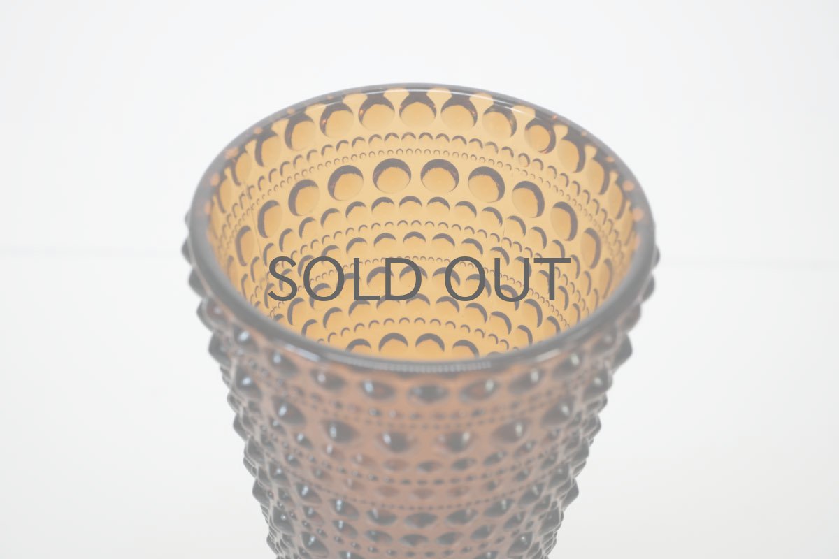 画像4: NUUTAJARVI/ヌータヤルヴィ/Kastehelmi/カステヘルミ /フラワーベース＆キャンドルホルダー/ブラウン (4)