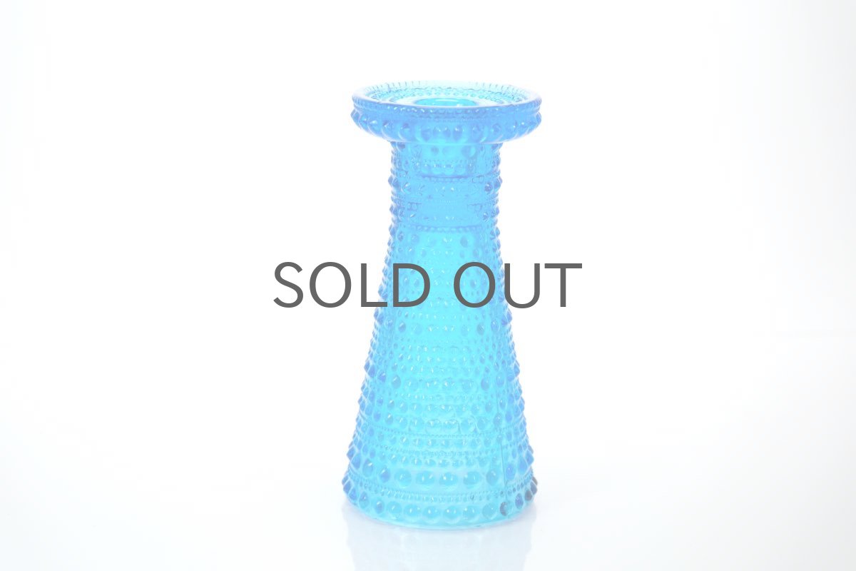 画像2: NUUTAJARVI/ヌータヤルヴィ/Kastehelmi/カステヘルミ /フラワーベース＆キャンドルホルダー/ブルー (2)