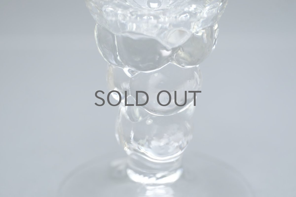 画像2: 北欧ビンテージガラス/Oiva Toikka/オイバ・トイッカ/Mukura/ムクラ/NUUTAJARVI/ヌータヤルヴィ/ワイングラス/No.2 (2)