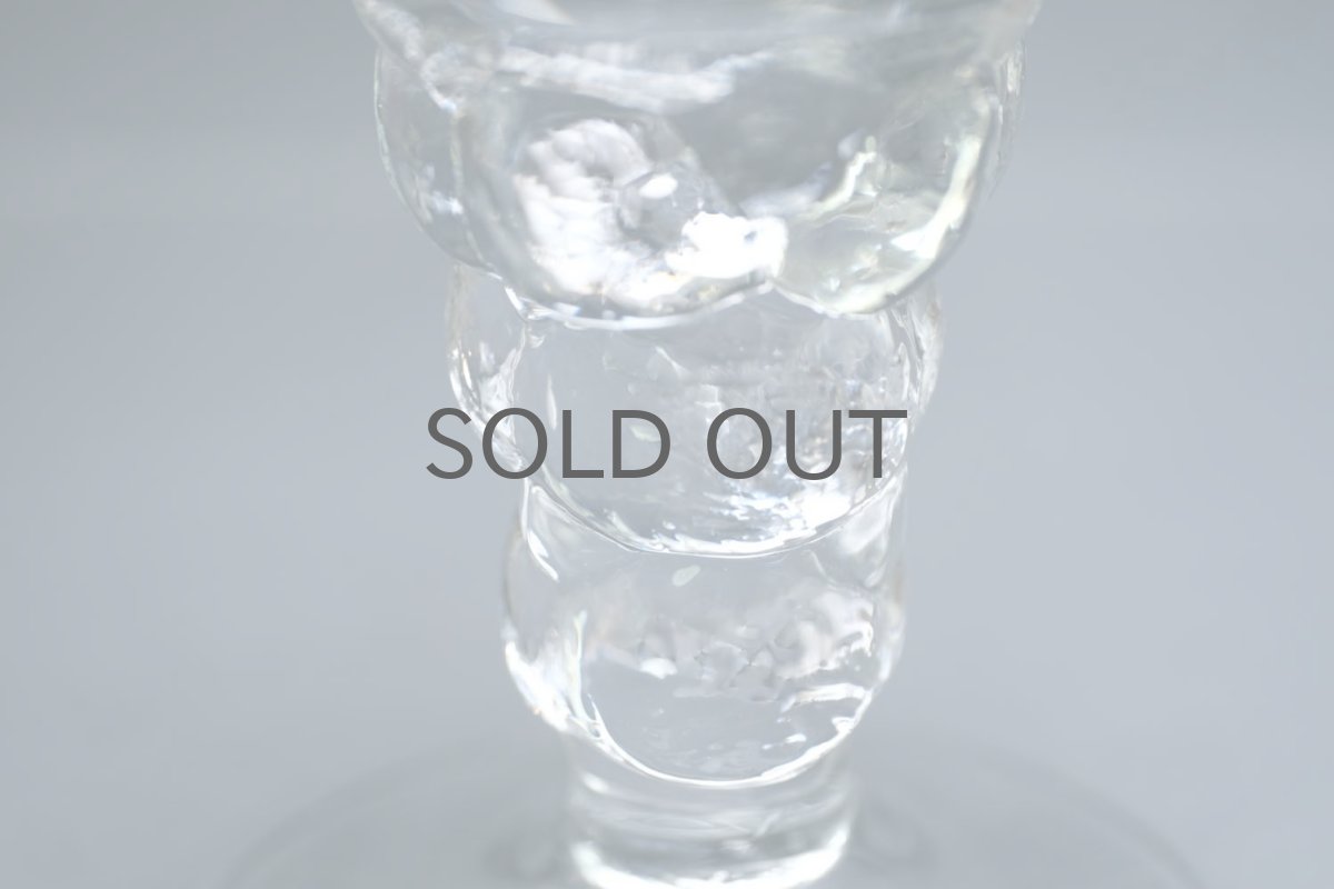 画像2: 北欧ビンテージガラス/Oiva Toikka/オイバ・トイッカ/Mukura/ムクラ/NUUTAJARVI/ヌータヤルヴィ/ワイングラス/No.3 (2)