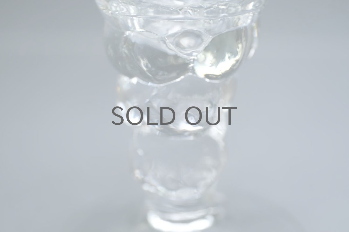 画像2: 北欧ビンテージガラス/Oiva Toikka/オイバ・トイッカ/Mukura/ムクラ/NUUTAJARVI/ヌータヤルヴィ/ワイングラス/No.4 (2)