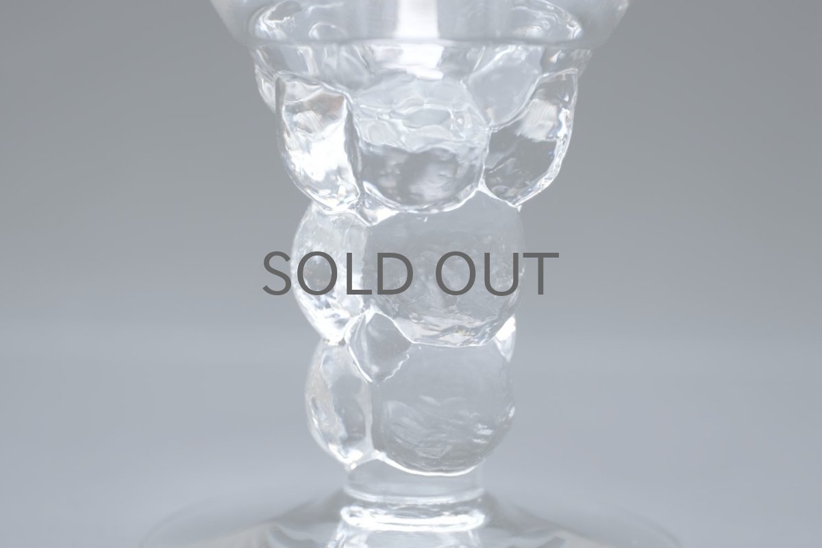 画像2: 北欧ビンテージガラス/Oiva Toikka/オイバ・トイッカ/Mukura/ムクラ/NUUTAJARVI/ヌータヤルヴィ/カクテルグラス/No.2 (2)