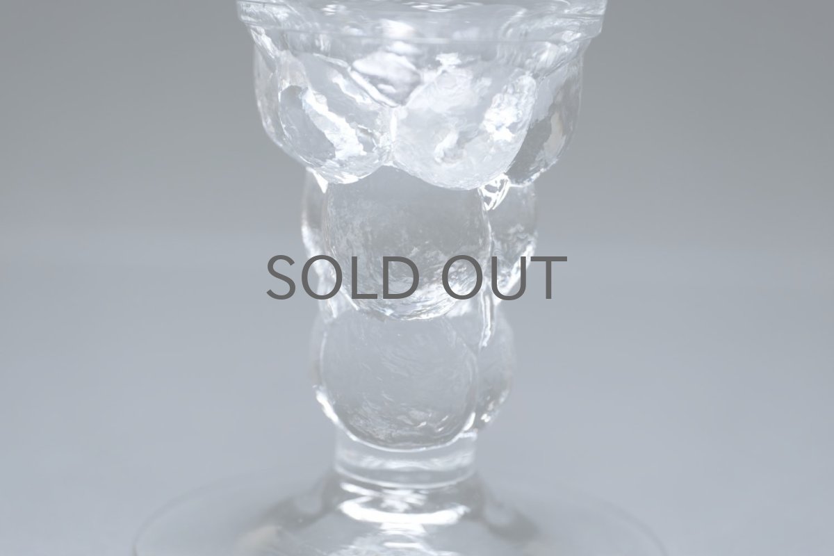 画像2: 北欧ビンテージガラス/Oiva Toikka/オイバ・トイッカ/Mukura/ムクラ/NUUTAJARVI/ヌータヤルヴィ/ビアグラス/No.1 (2)