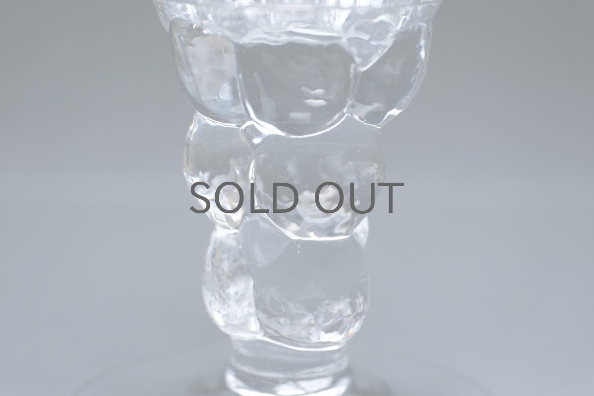 画像2: 北欧ビンテージガラス/Oiva Toikka/オイバ・トイッカ/Mukura/ムクラ/NUUTAJARVI/ヌータヤルヴィ/ビアグラス/No.3 (2)