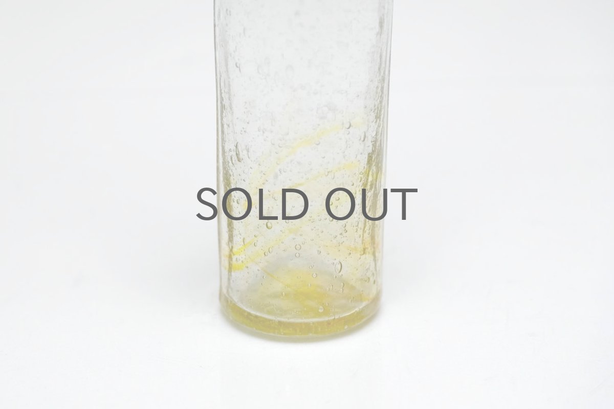 画像9: 北欧アートガラス/ビンテージガラス/Oiva Toikka/オイバ・トイッカ/Nuutajarvi/ヌータヤルヴィ/Puteli/プテリボトル/MIサイズ/オレンジトップ (9)