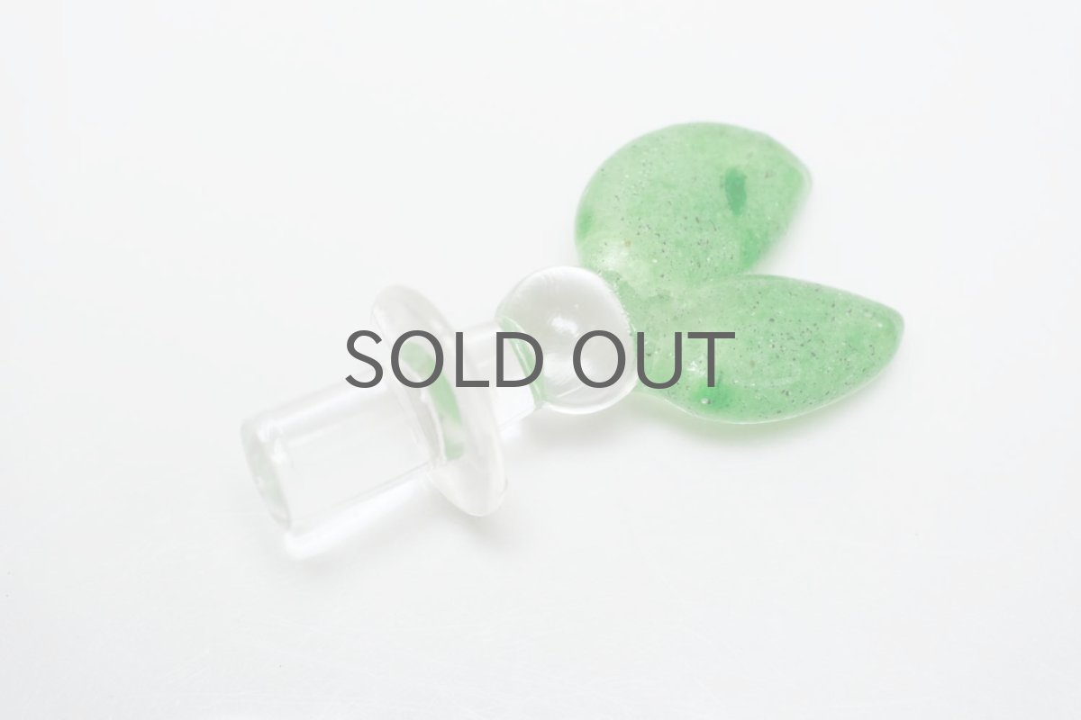 画像7: 北欧アートガラス/ビンテージガラス/Oiva Toikka/オイバ・トイッカ/Nuutajarvi/ヌータヤルヴィ/Puteli/プテリボトル/Sサイズ/オレンジ&グリーン (7)