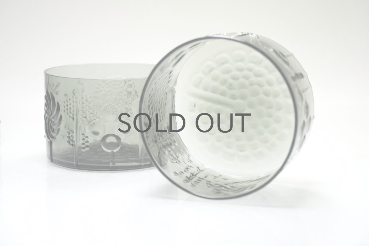 画像8: 北欧ビンテージガラス/Oiva Toikka/オイバトイッカ/Flora/フローラ/Sボウル/グレー (8)