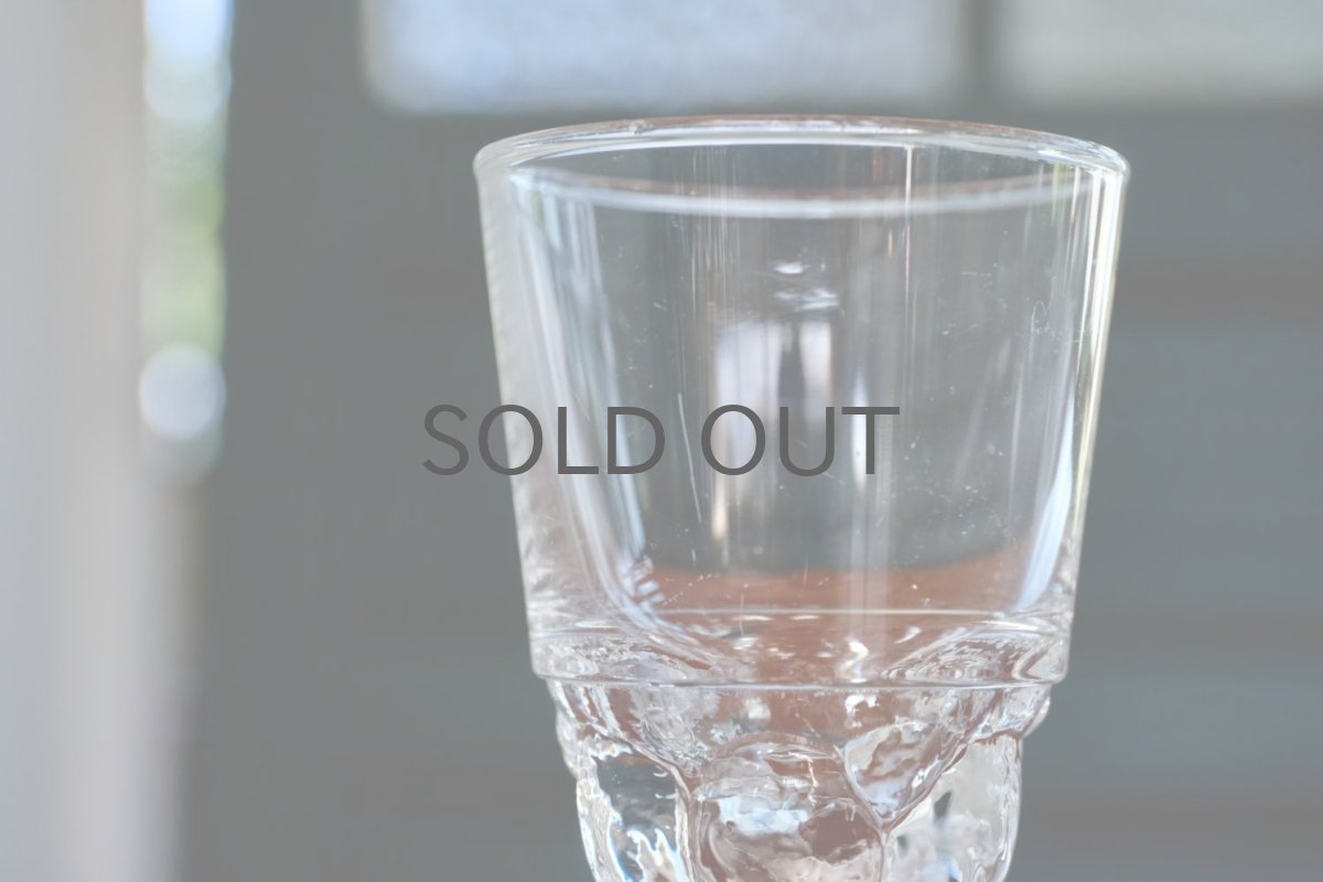 画像3: 北欧ビンテージガラス/Oiva Toikka/オイバ・トイッカ/Mukura/ムクラ/パラティッシグラス/ヌータヤルヴィ/10cl/ホワイトワイングラス/No.2 (3)