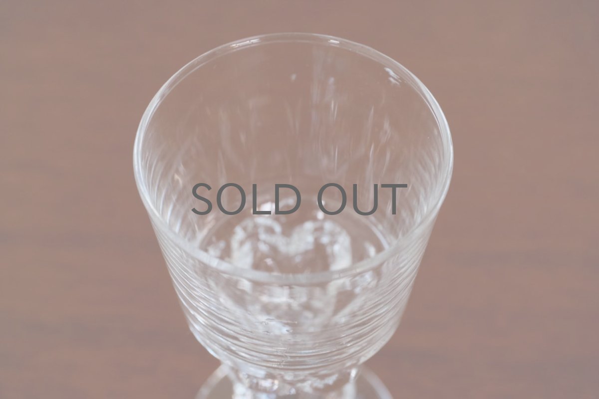 画像3: 北欧ビンテージガラス/Oiva Toikka/オイバ・トイッカ/Mukura/ムクラ/パラティッシグラス/ヌータヤルヴィ/10cl/ホワイトワイングラス/No.3 (3)