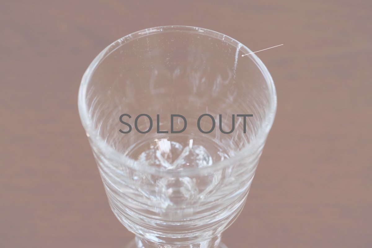 画像3: 北欧ビンテージガラス/Oiva Toikka/オイバ・トイッカ/Mukura/ムクラ/パラティッシグラス/ヌータヤルヴィ/10cl/ホワイトワイングラス/No.4 (3)