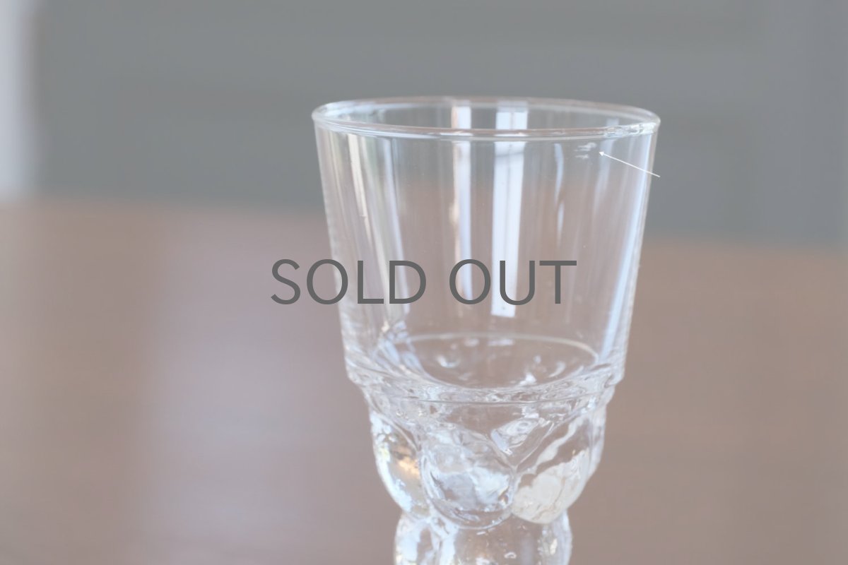 画像4: 北欧ビンテージガラス/Oiva Toikka/オイバ・トイッカ/Mukura/ムクラ/パラティッシグラス/ヌータヤルヴィ/10cl/ホワイトワイングラス/No.3 (4)