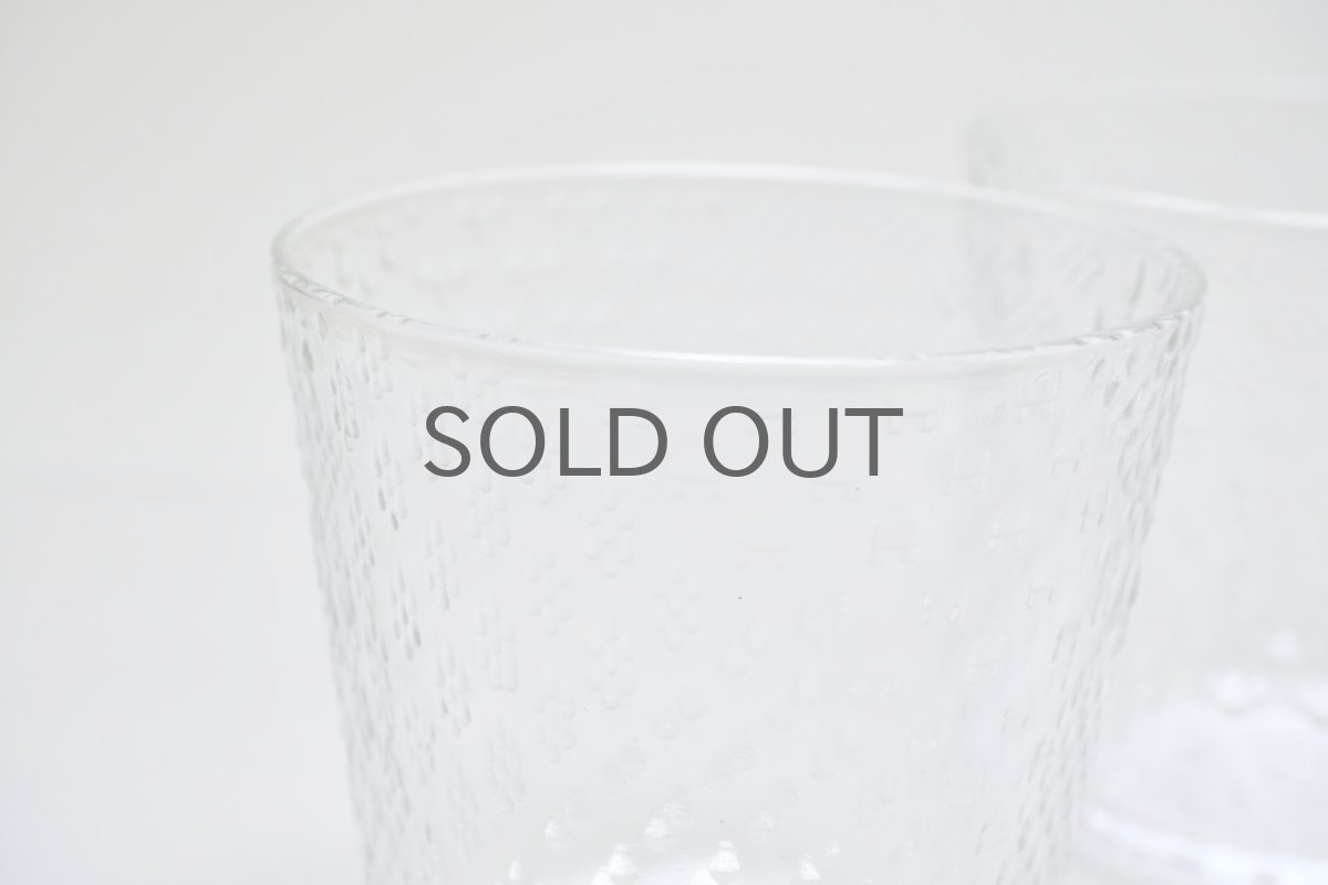 画像3: ビンテージ北欧雑貨/Oiva Toikka/オイバ・トイッカNUUTAJARVI/ヌータヤルヴィ/Tundra/ツンドラ/グラス/タンブラー (3)