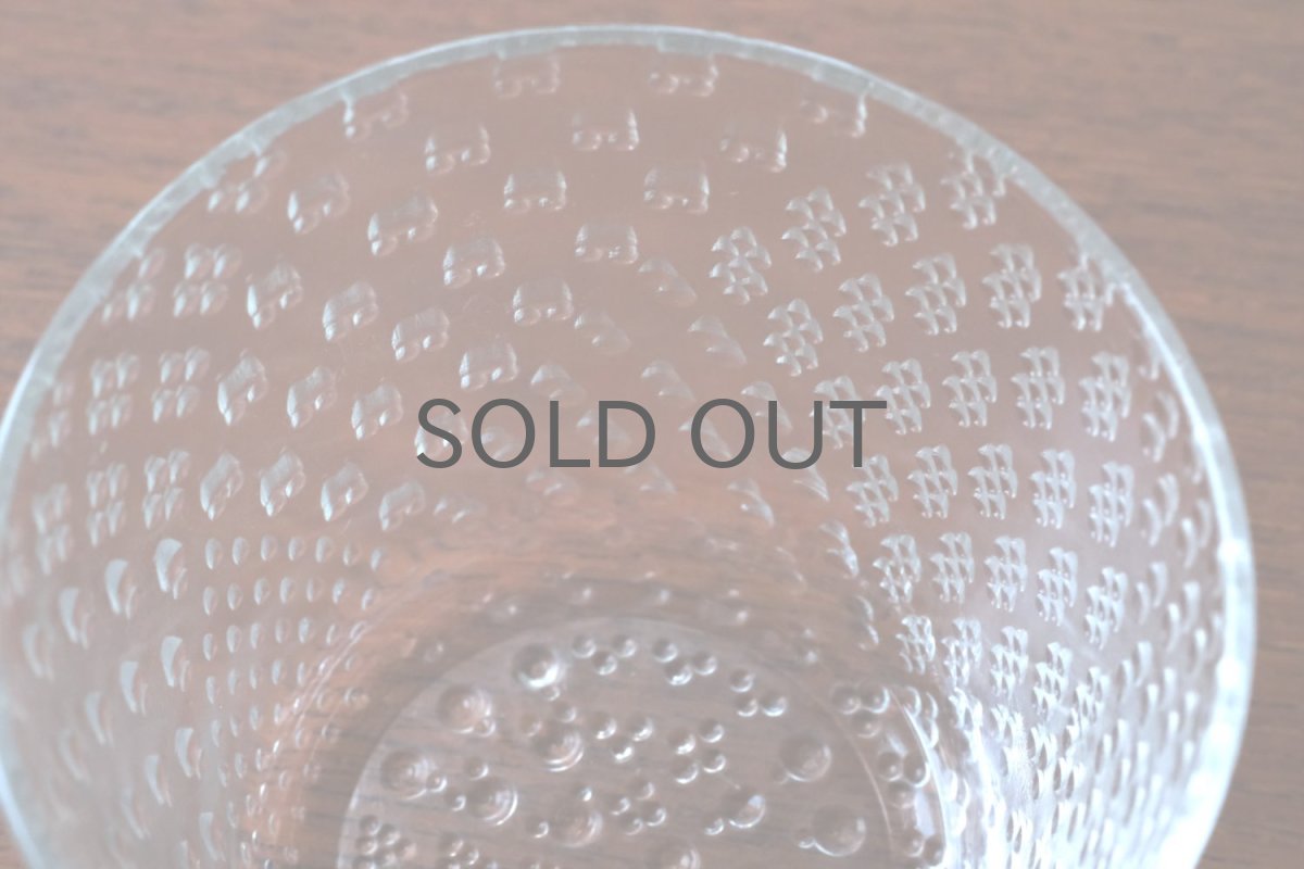 画像6: ビンテージ北欧雑貨/Oiva Toikka/オイバ・トイッカNUUTAJARVI/ヌータヤルヴィ/Tundra/ツンドラ/グラス/タンブラー (6)