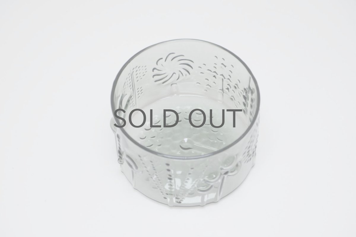 画像4: 北欧ビンテージガラス/Oiva Toikka/オイバトイッカ/Flora/フローラ/Sボウル/グレー (4)