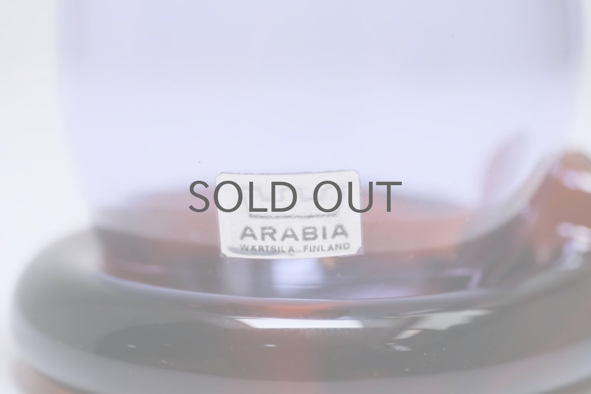 画像3: 北欧アートガラス/ビンテージガラス/Inkeri Toikka/インケリ・トイッカ/Kissa/アメジスト&アンバー/ネコオブジェ (3)