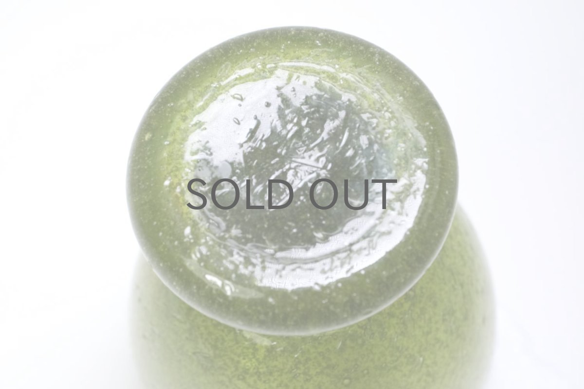 画像4: 北欧ガラス/Oiva Toikka/オイバ・トイッカ/Nuutajarvi/ヌータヤルヴィ/IGLU/イグルー/ワイングラス/グリーン (4)