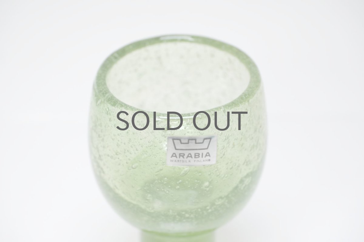 画像3: 北欧ガラス/Oiva Toikka/オイバ・トイッカ/Nuutajarvi/ヌータヤルヴィ/IGLU/イグルー/ショットグラス/グリーン/No.2 (3)