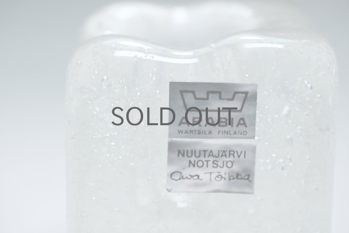 画像2: 北欧ガラス/Oiva Toikka/オイバ・トイッカ/Nuutajarvi/ヌータヤルヴィ/IGLU/イグル/キャンドルホルダー/No.1 (2)