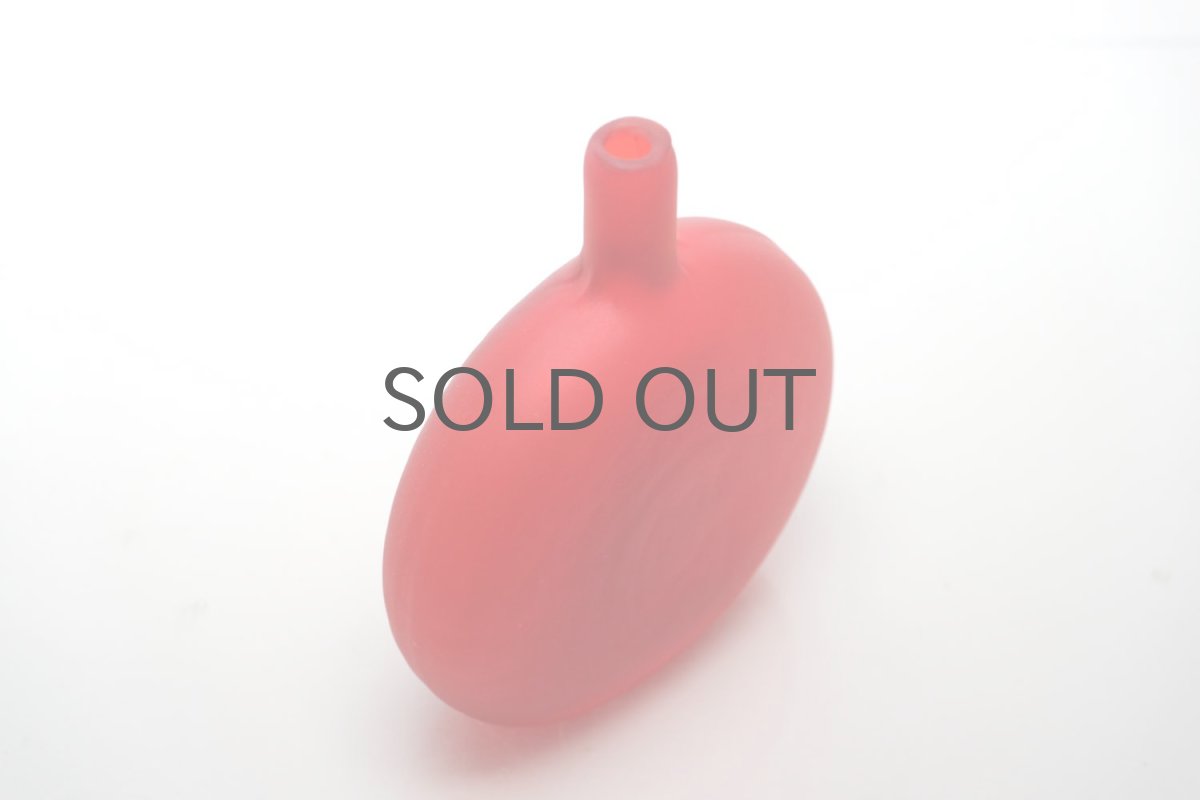 画像3: 北欧ガラス/Oiva Toikka/オイバ・トイッカ/Nuutajarvi/ヌータヤルヴィ/MANSIKKAPAIKKA/一輪挿し/レッド/Sサイズ (3)