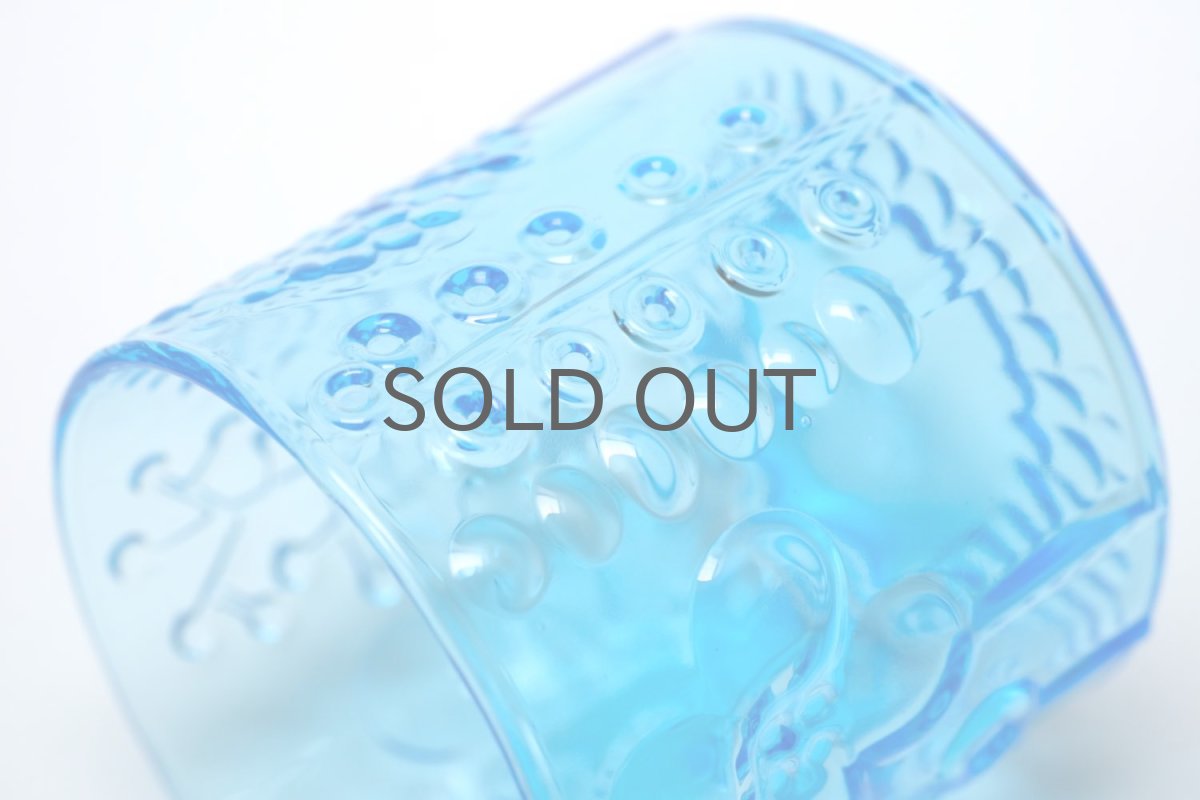 画像5: 北欧ビンテージガラス/オイバトイッカ/フローラ/ヌータヤルヴィ/グラス/ライトブルー (5)