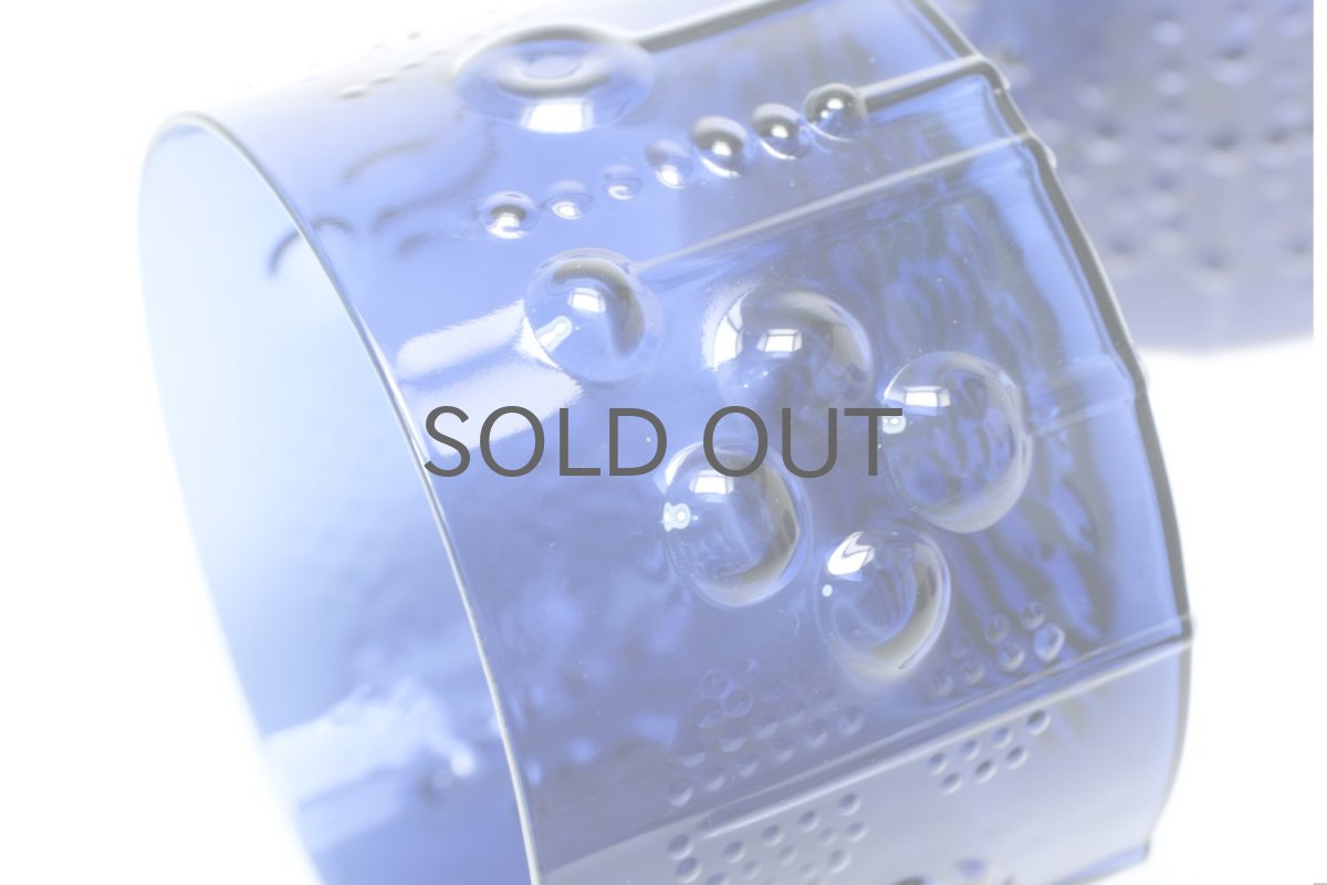 画像4: 北欧ビンテージガラス/オイバトイッカ/フローラ/ヌータヤルヴィ/ボウル/ダークブルー (4)