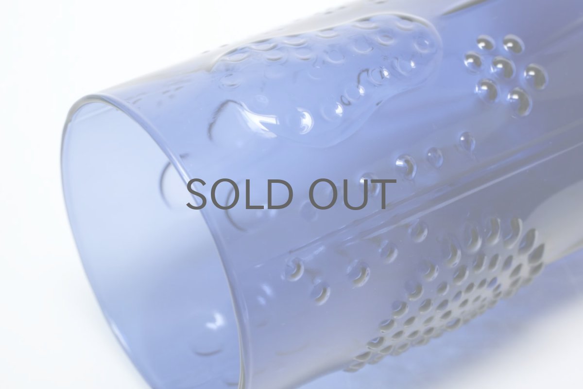 画像5: 北欧ビンテージガラス/オイバトイッカ/フローラ/ヌータヤルヴィ/グラス/H10cm/ダークブルー (5)