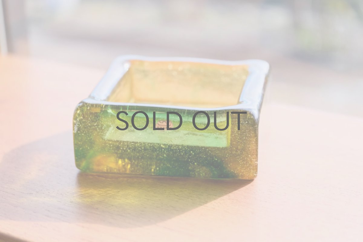 画像9: 北欧ガラス/Oiva Toikka/オイバ・トイッカ/Nuutajarvi/ヌータヤルヴィ/IGLU/イグルー/アッシュトレイ/ミックスカラー (9)