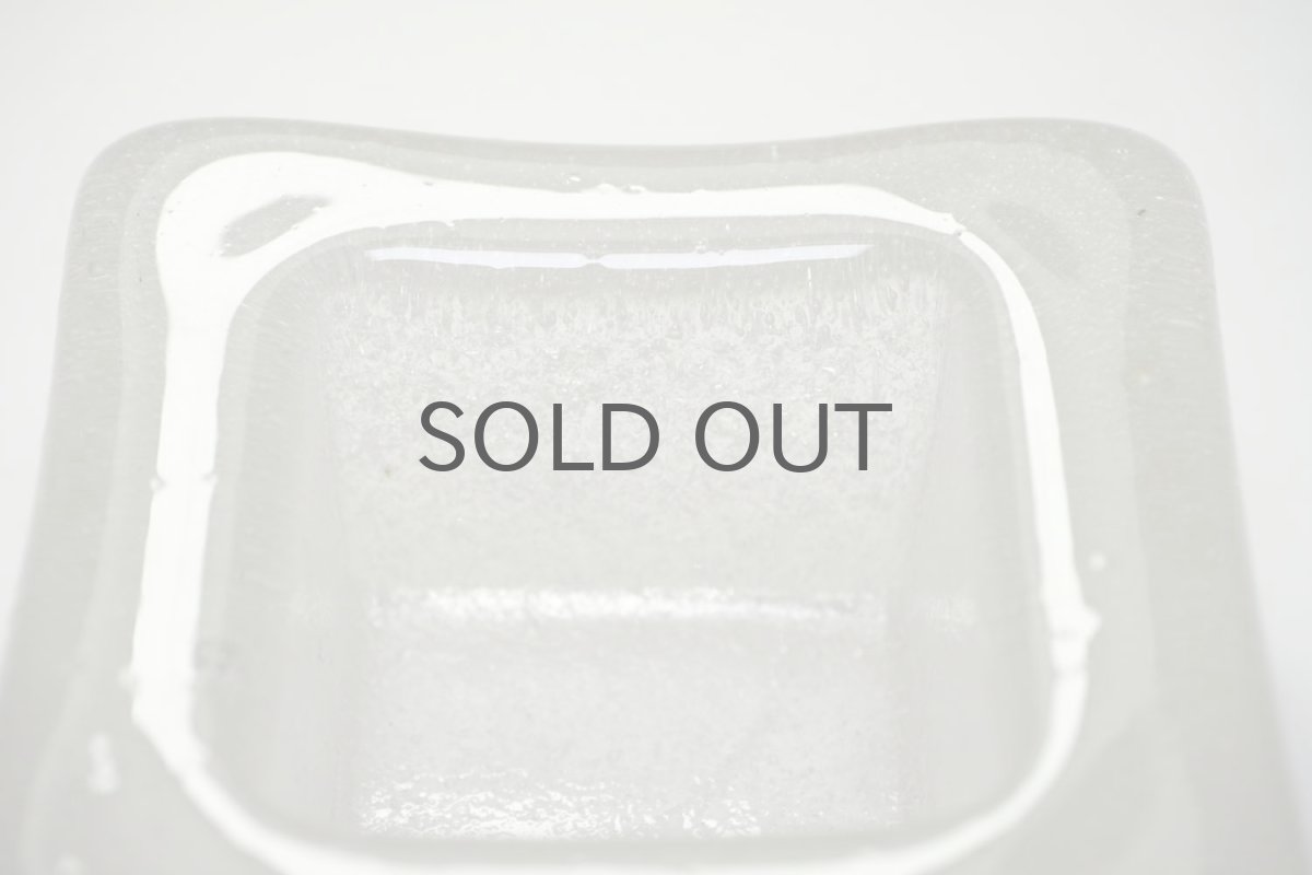 画像6: 北欧ガラス/Oiva Toikka/オイバ・トイッカ/Nuutajarvi/ヌータヤルヴィ/IGLU/イグルー/スクエアー/ホワイト (6)