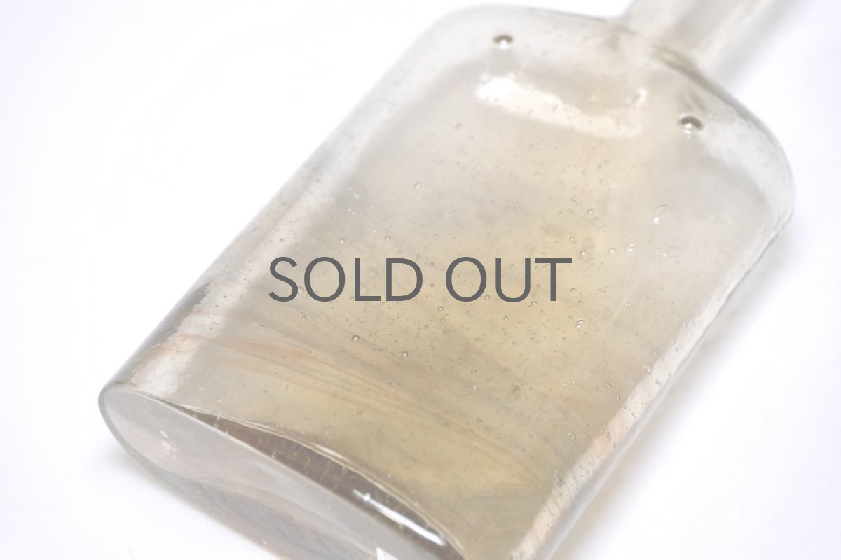 画像6: 北欧アートガラス/ビンテージガラス/Oiva Toikka/オイバ・トイッカ/Nuutajarvi/ヌータヤルヴィ/Puteli/プテリボトル/Lサイズ/ハニー (6)