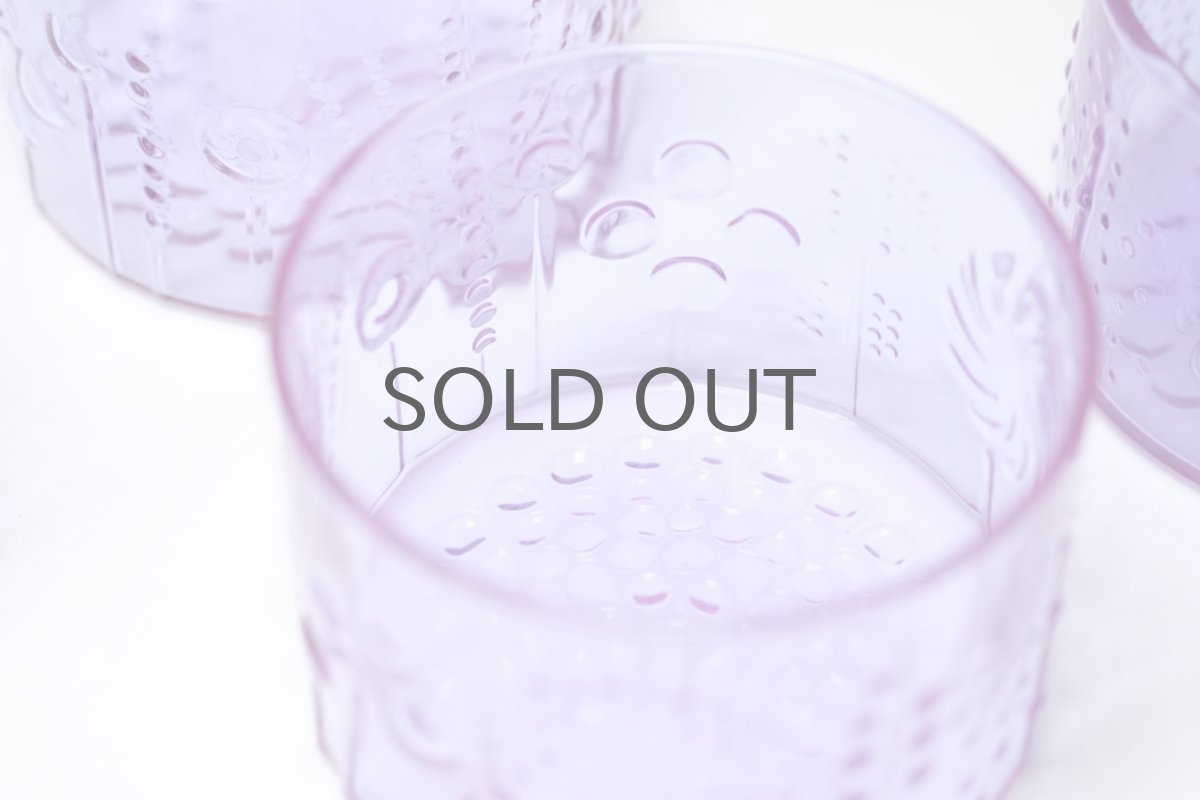 画像2: 北欧ビンテージガラス/Oiva Toikka/オイバトイッカ/Flora/フローラ/Sボウル/アメジスト (2)