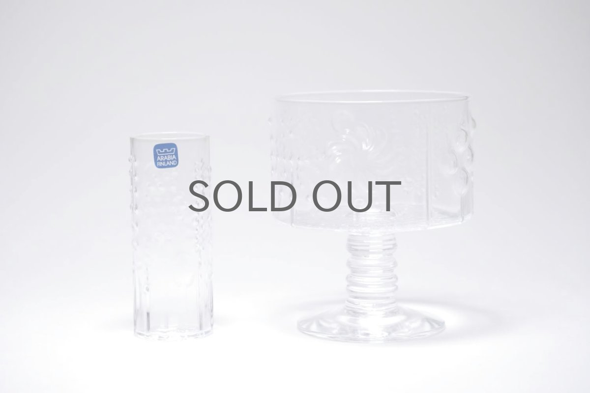 画像6: 北欧ビンテージガラス/Oiva Toikka/オイバトイッカ/フローラ/ヌータヤルヴィ/ショットグラス (6)