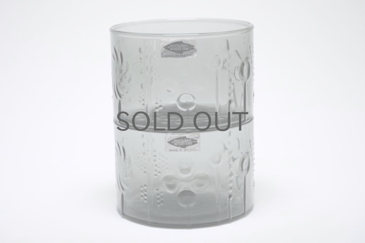 画像5: 北欧ビンテージガラス/Oiva Toikka/オイバトイッカ/Flora/フローラ/Sボウル/グレー (5)