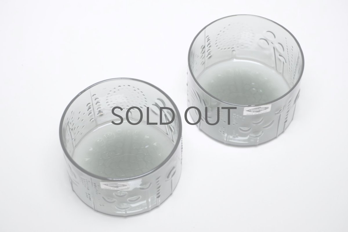 画像4: 北欧ビンテージガラス/Oiva Toikka/オイバトイッカ/Flora/フローラ/Sボウル/グレー (4)