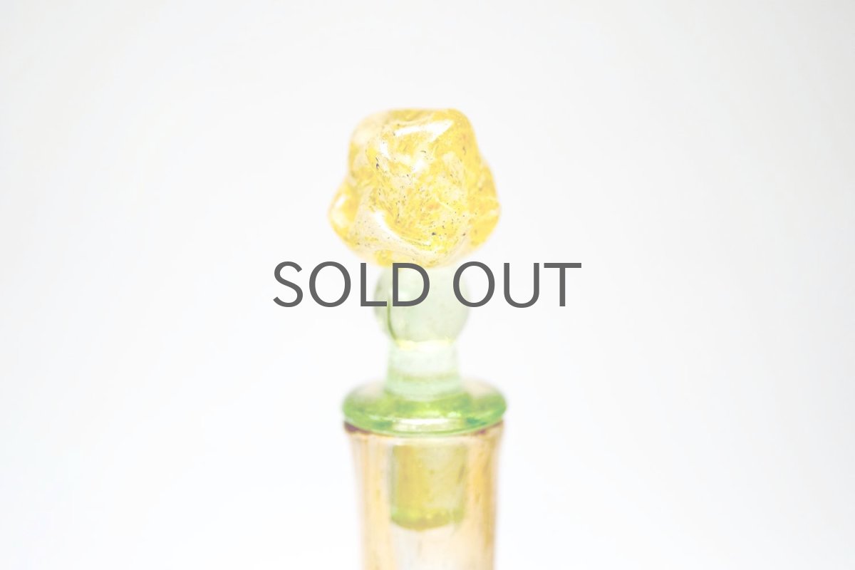 画像3: 北欧アートガラス/ビンテージガラス/Oiva Toikka/オイバ・トイッカ/Nuutajarvi/ヌータヤルヴィ/Puteli/プテリボトル/MIサイズ/マーブル (3)