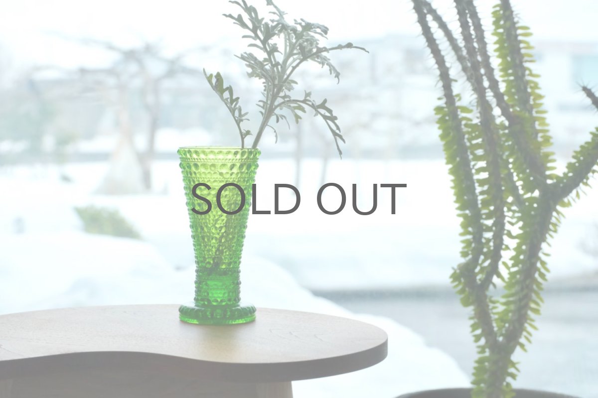 画像7: NUUTAJARVI/ヌータヤルヴィ/Kastehelmi/カステヘルミ /フラワーベース&キャンドルホルダー/グリーン (7)