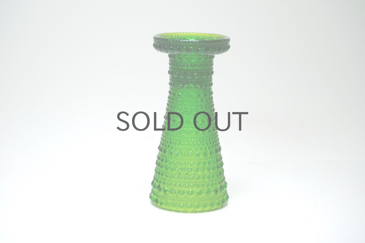 画像2: NUUTAJARVI/ヌータヤルヴィ/Kastehelmi/カステヘルミ /フラワーベース&キャンドルホルダー/グリーン (2)