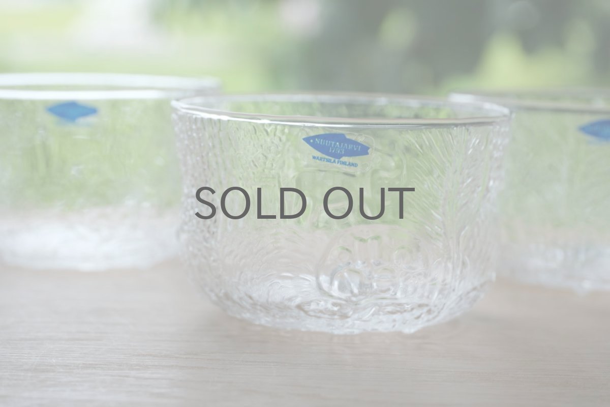 画像4: 北欧ビンテージガラス/Oiva Toikka/オイバ・トイッカ/Fauna/ファウナ/NUUTAJARVI/ヌータヤルヴィ/クリア/ボウル (4)