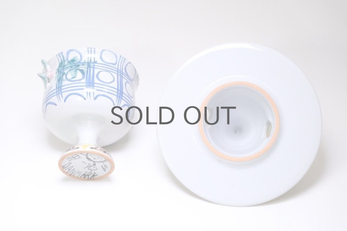 画像11:  北欧デンマーク/Bjorn Wiinblad /ビヨン・ウィンブラッド/フラワーポット/ハットキャンディーポット/No.2 (11)