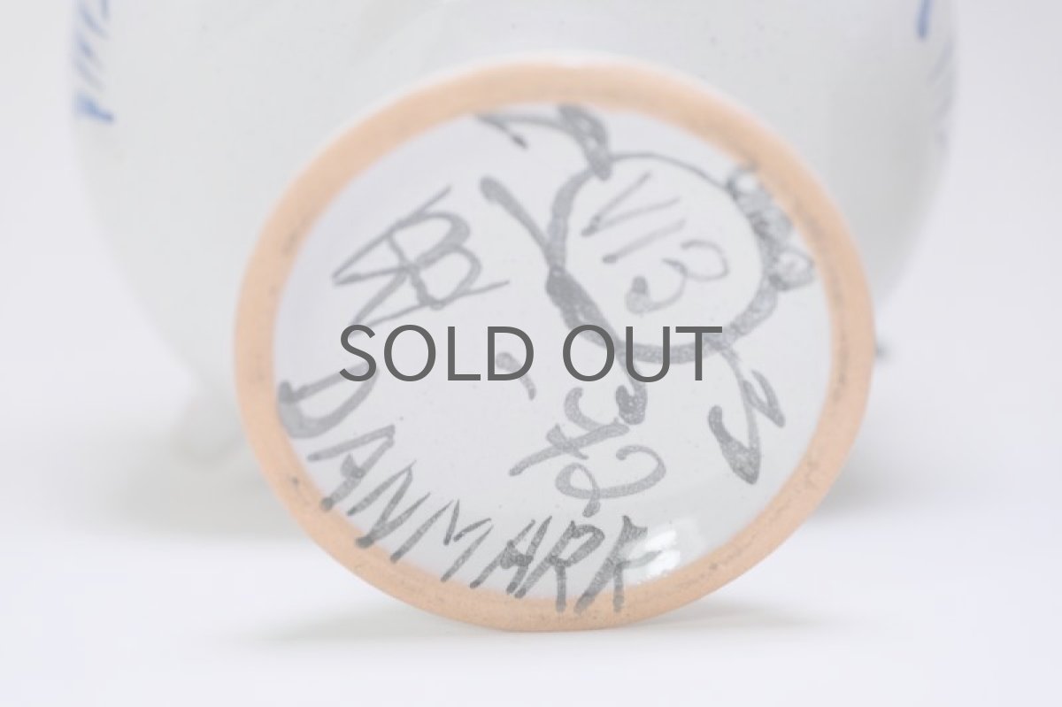 画像12:  北欧デンマーク/Bjorn Wiinblad /ビヨン・ウィンブラッド/フラワーポット/ハットキャンディーポット/No.2 (12)