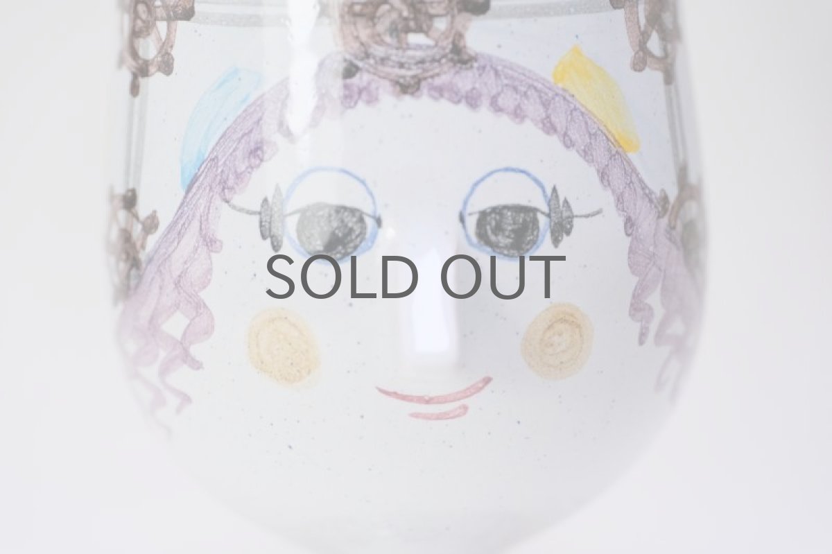 画像2:  北欧デンマーク/Bjorn Wiinblad /ビヨン・ウィンブラッド/フラワーベース/ジョッキ型/No.3 (2)