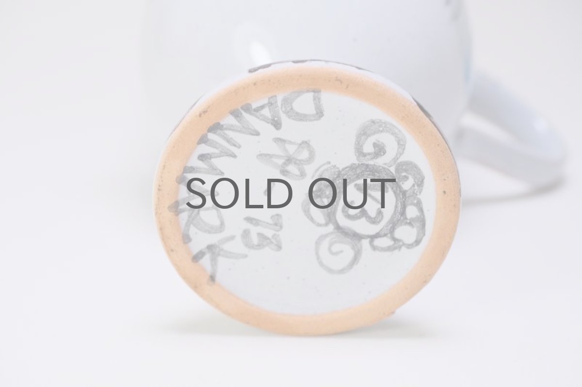 画像7:  北欧デンマーク/Bjorn Wiinblad /ビヨン・ウィンブラッド/フラワーベース/ジョッキ型/No.3 (7)