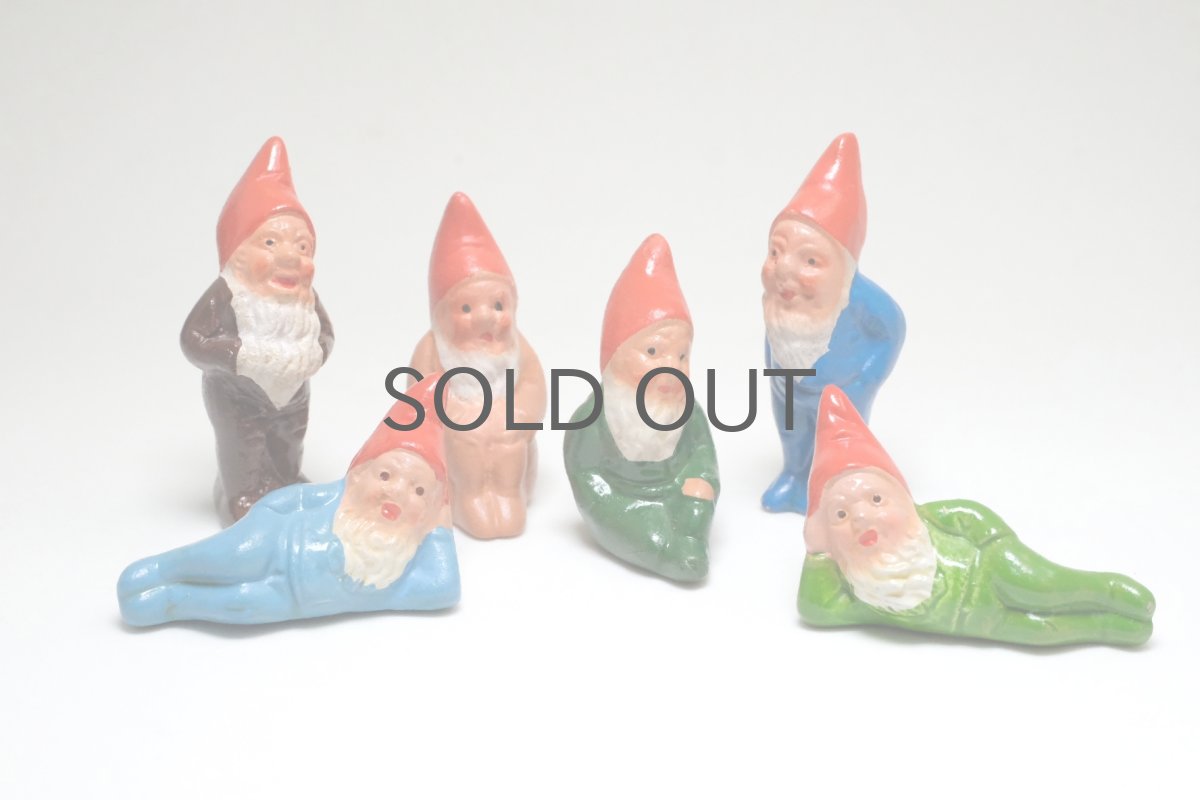 画像4: 北欧スウェーデンのトムテ/陶製/ブルー (4)