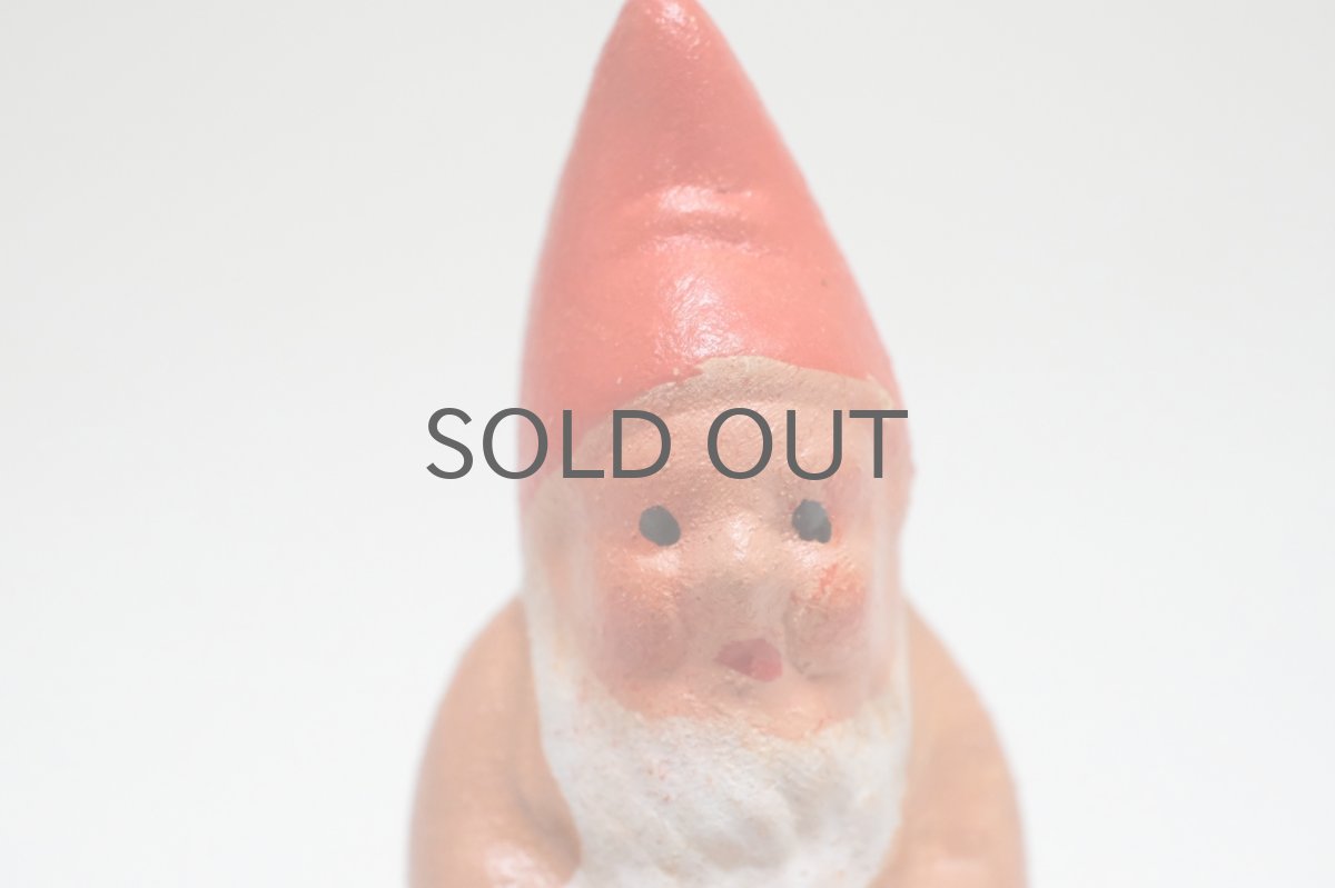 画像4: 北欧スウェーデンのトムテ/陶製/ベージュ (4)