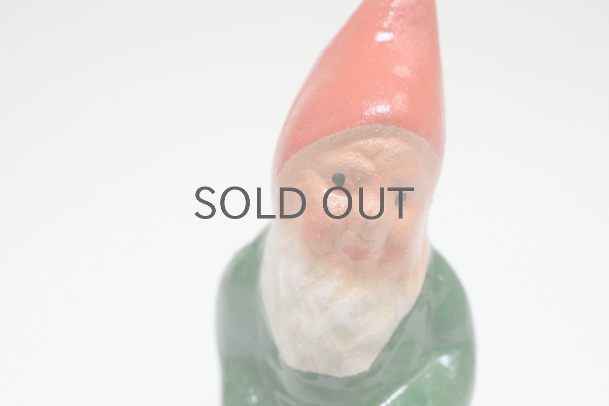 画像4: 北欧スウェーデンのトムテ/陶製/グリーン (4)