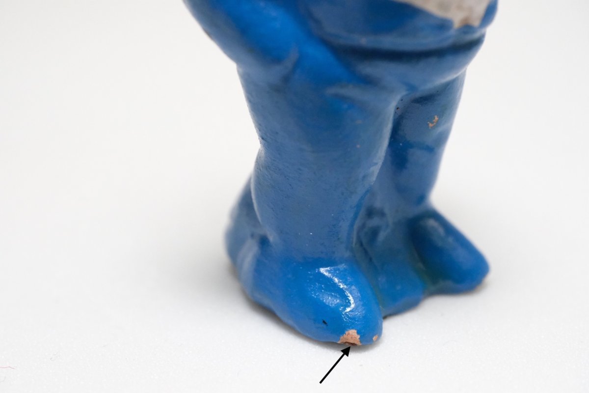 画像5: 北欧スウェーデンのトムテ/陶製/ブルー (5)
