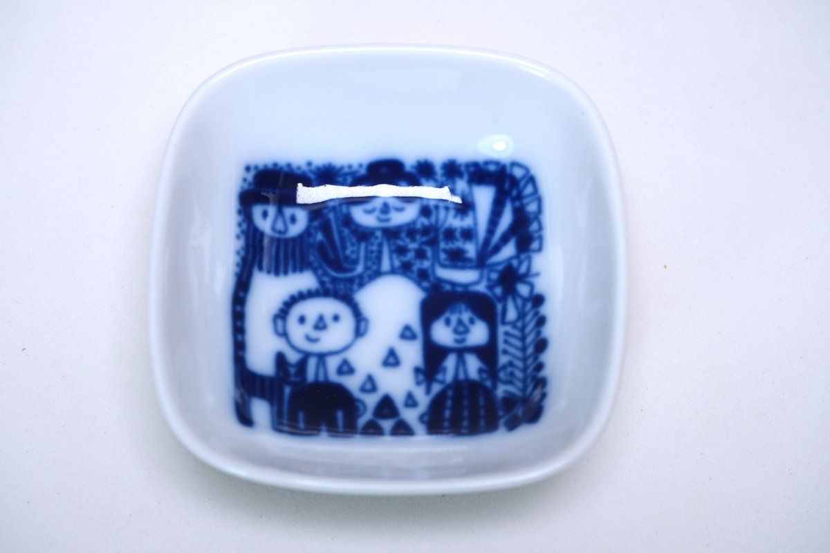 画像9: 北欧ビンテージ雑貨/PORSGRUND/ポシュグルン/ノルウェー/豆皿4点オリジナル箱付き (9)